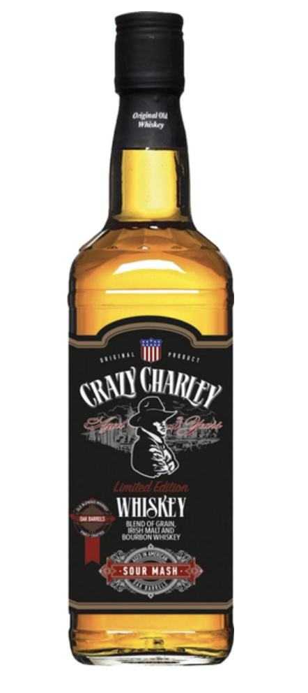 Віскі Crazy Charley Blended 40% 0.7 л
